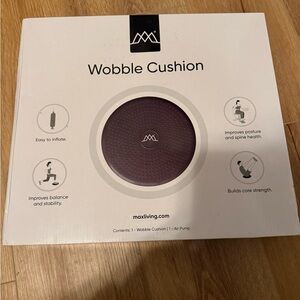 MaxLiving Grey Wobble Cushion
